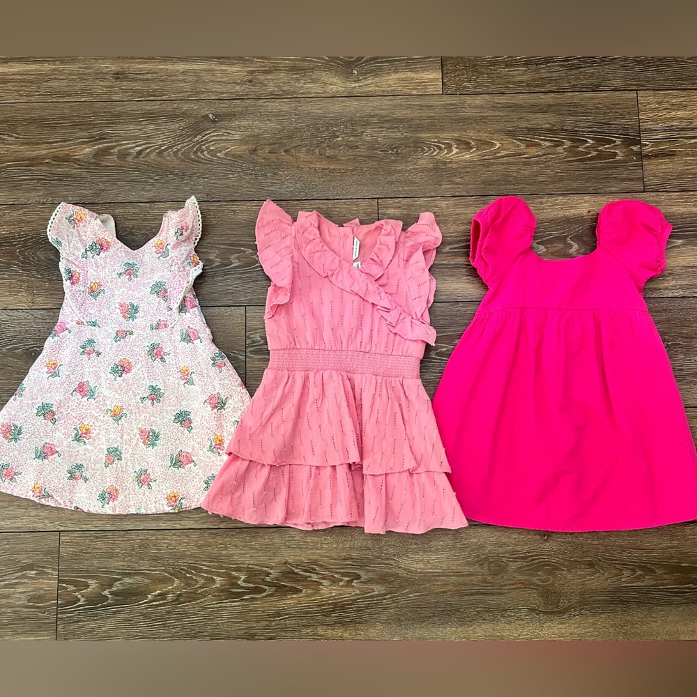 Bundle of three Janie and Jack dresses